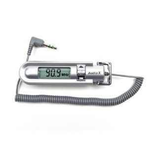 AudiaX DGT 202 FM Transmitter silber Elektronik