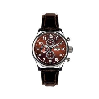 Hindenberg 210 H Excellence stahl braun Uhren