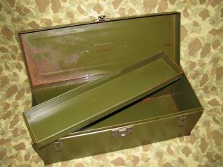 M6 Tool Chest   Willys Jeep, .30 BMG, US WWII WK 2 WK2
