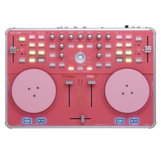 Vestax VCI 300 pink  USB DJ MIDI Controller VCI300