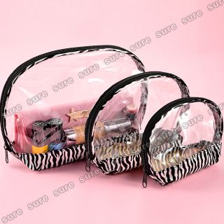 Zebra Motive Tasche Kosmetiktasche Schminktasche Strandtasche