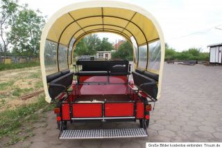 Kutsche für Rollstuhlfahrer Planwagen Freizeitkutsche Wagonette