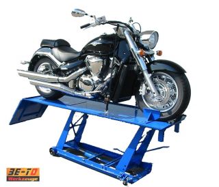 Große XXXL Motorradhebebühne für Harley Davidson, Shopper, etc