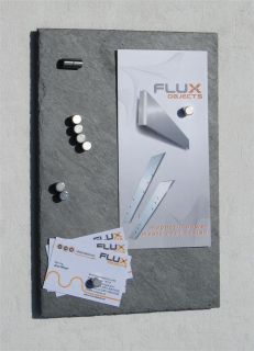 Schiefer Pinboard/Memo Tafel/Board + Magnete in 20x30cm