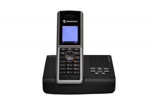 Swisscom Aton CLT307 Schnurlos Analog Telefon mit AB Anrufbeantworter