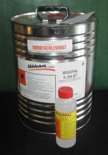 WILDSCHEK Wigopal R 295 5 Liter /Härter/Glasmatte Neu
