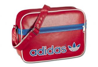 Adidas Originals AC Airline Bag Vintage Rot Blau Red Navy X52208 Neu
