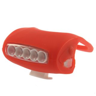 Bike Bicycle cycle 7 LED Silicone Super Frog Head Front Lamp Warning
