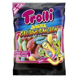 Trolli Glüh Würmchen, 6er Pack (6 x 225 g Beutel) 