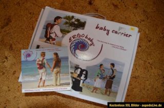 Baby Carrier ERGOBaby Babytrage Bauchtrage Komforttrage Rückentrage