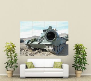 TANK ARMY MILITARY GIANT WALL ART POSTER ST314