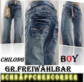 Chilong~Hammergeile Jungen Jeans~Hose~Gr. 116   164/170 freiwählbar