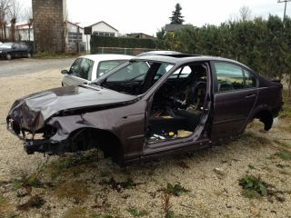 BMW E46 320D Limo Unfall Karosse Brief Pappiere Bj 2002