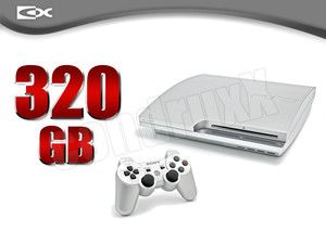 SONY PS3 Konsole 320GB SLIM SILBER Dualshock 3 Controller Spielkonsole