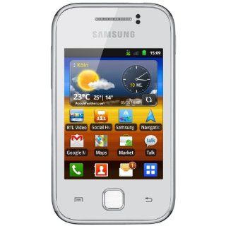 Samsung Galaxy Y S5360 Smartphone 3 Zoll pure white 