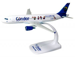 Condor Berlin Peanuts Airbus A320 200 1200 NEU Flugzeug Modell A320
