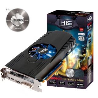 VGA 2048MB HIS Radeon HD 7870 GDDR5 Aktiv PCIe 3.0 x16 (Retail)