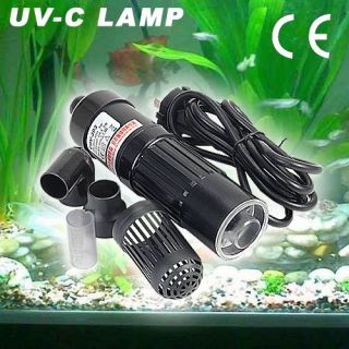 neu UV C Wasserklärer Algenklärer Lampe Becken Tank 3W OVP