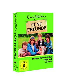 Fünf Freunde Box 2 Folge 14 26 Original TV Serie der 70er (3 DVD BOX
