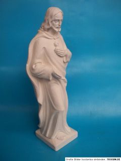 Gips Stuck Figur Statue Jesus groß 40cm hoch Kirchenfigur FR06