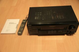 Sony STR DE325 Dolby Surround Receiver (schwarz) inkl. Fernbedienung u