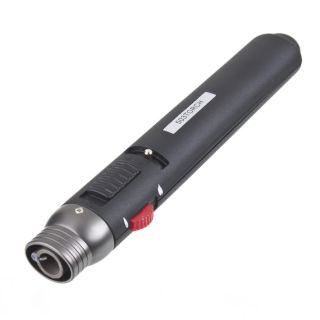 Refillable Protable Jet Pencil Torch Butane Gas Flame Lighter for