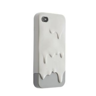 Lovely Sweet 3D Melt ice Cream Hard Cover Case Skin for Apple iPhone 4