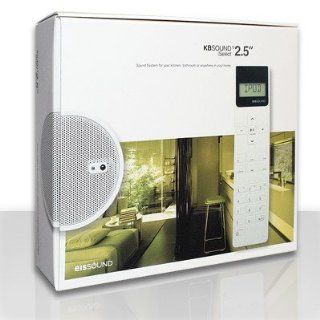 KB Sound iSelect 2,5 Zoll Weiß Soundsystem Küchenradio 