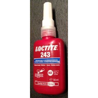 LOCTITE 243 Schraubensicherung mittelfest 50ml Sport