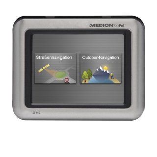 Medion S3747 GoPal Outdoor  und Straßennavigationssystem (8,9 cm (3,5
