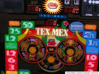 Geldspielautomaten,Geldspielgeräte, TexMex Bally Wulff TOP 1