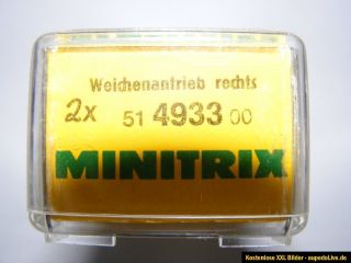 Stück Trix Minitrix El. Weichenantrieb Art. 4933 OVP   Neuwertig