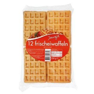 Waffeln, 12 er Pack (12 x 250 g) Lebensmittel & Getränke