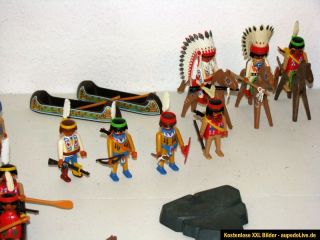 Playmobil Western  großes Indianer Lager, Indianer Dorf  mit sehr
