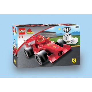 LEGO Duplo 4693   Ville FERRARI Rennwagen Spielzeug