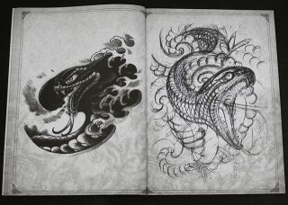 MAURICIO TEODORO DA SILVA Japanese Style Sketchbook TATTOO FLASH BOOK