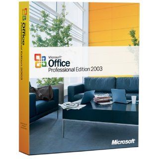 Microsoft Office Professional 2003 Software