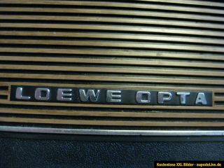 altes Kofferradio LOEWE OPTA T 56 70er Jahre Radio Retro vintage