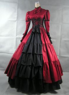 ,Ballkleid Biedermeierkleid,Westernkleid,Gothic Civilwar v 340