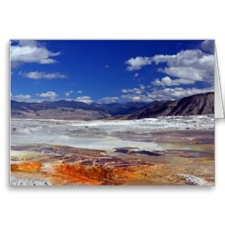 Merry Christmas   Happy New Year Yellowstone Greeting Cards