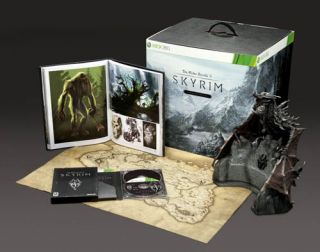  Elder Scrolls 5 V Skyrim Collectors Edition fuer XBOX 360 NEUWARE dt
