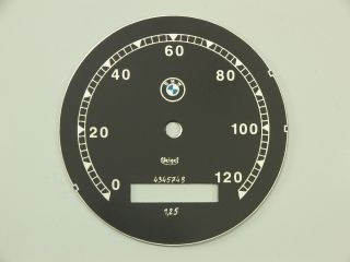 Zifferblatt für Tachometer Veigel / BMW bis 120 km/h NEU