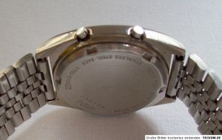 Pulsar Herrenuhr HAU LCD Uhr Quartz rare vintage digital watch LCD