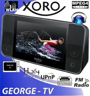 Radio Internt TV Xoro HMT 370 mit WiFi FM Radio Multimedia Player