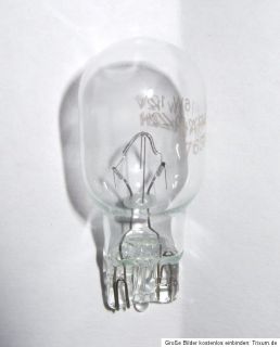 W16W 12V 16W Narva Glassockel Lampe Birne (Sockel W2,1x9,5d) 17631