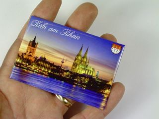 Magnet KÖLN Deutschland Germany,Foto Souvenir,8 cm,Kühlschrank