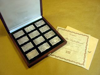 DAS ALTE DEUTSCHLAND, schöne Silberbarren Sammlung, 363 Gramm
