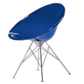 EroS Stuhl blau/transparent Küche & Haushalt