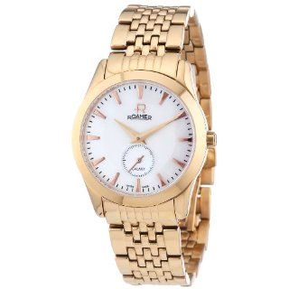 Roamer Damen Armbanduhr XS GALAXY Analog Quarz Edelstahl beschichtet