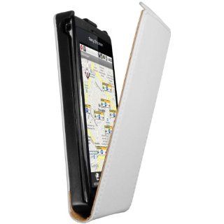 mumbi PREMIUM ECHT Leder Flip Case Sony Ericsson Xperia Arc / Arc S